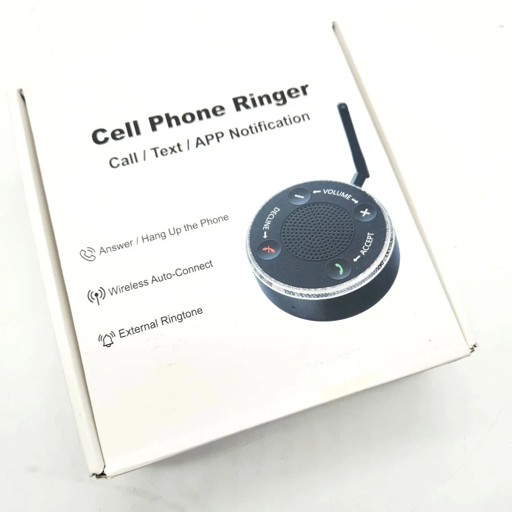 Wireless‎ Cell Phone Ringer Amplifier Loud Speaker Call Alert